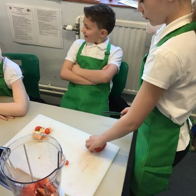 Cooking in Year 4